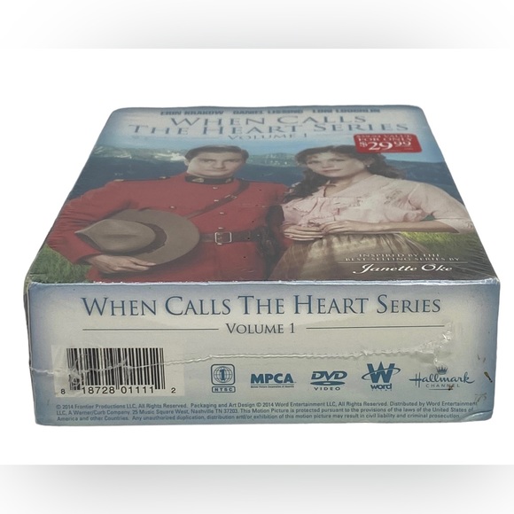 When Calls the Heart - Volume 1 - 3 DVD Set - New Sealed ( 2014, Hallmark) - Picture 7 of 16